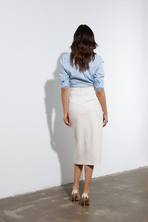 Pencil suknja sa šlicem Tiffany Production